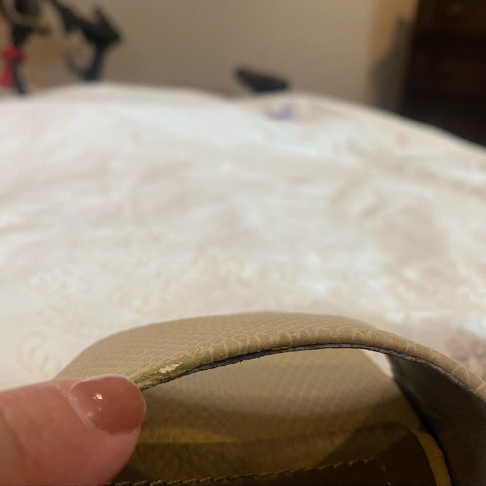 Array Havana Ankle Strap Wedge Size 9.5n - image 8